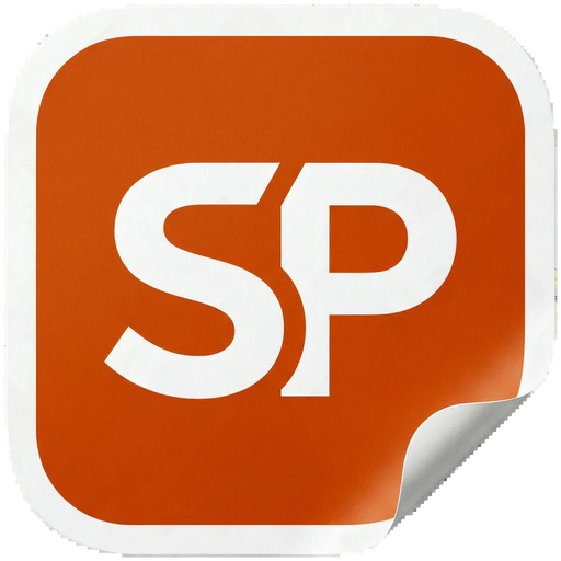 Sticker Pop logo